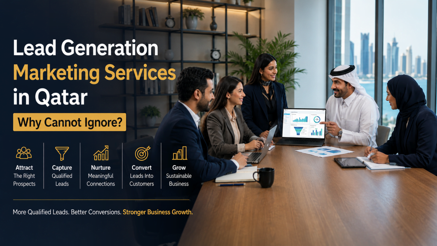 Lead Generation Marketing Services in Qatar - 360 Digital Sauce