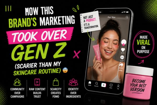 How This Brand’s Marketing Took Over Gen Z (Scarier Than My Skincare Routine)